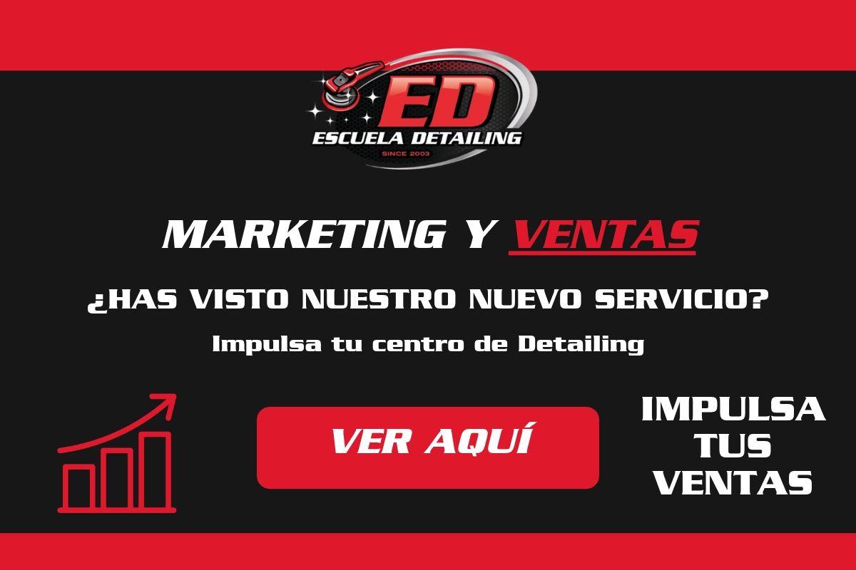 Marketing y ventas para negocios de detailing